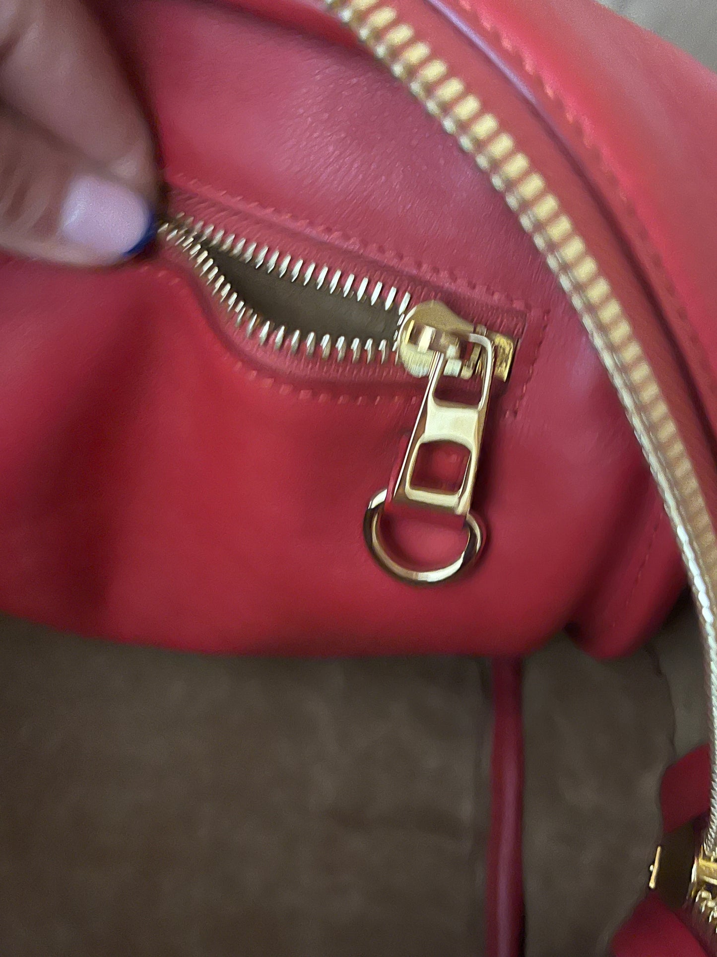 Loewe amazona 75 bandolera rojo