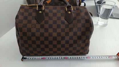 Louis Vuitton Speedy 30 Damier Ébène Canvas