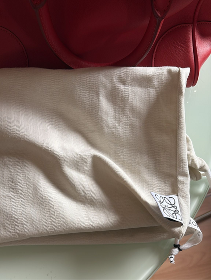 Loewe amazona 75 bandolera rojo