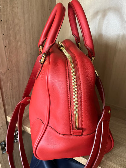 Loewe amazona 75 bandolera rojo